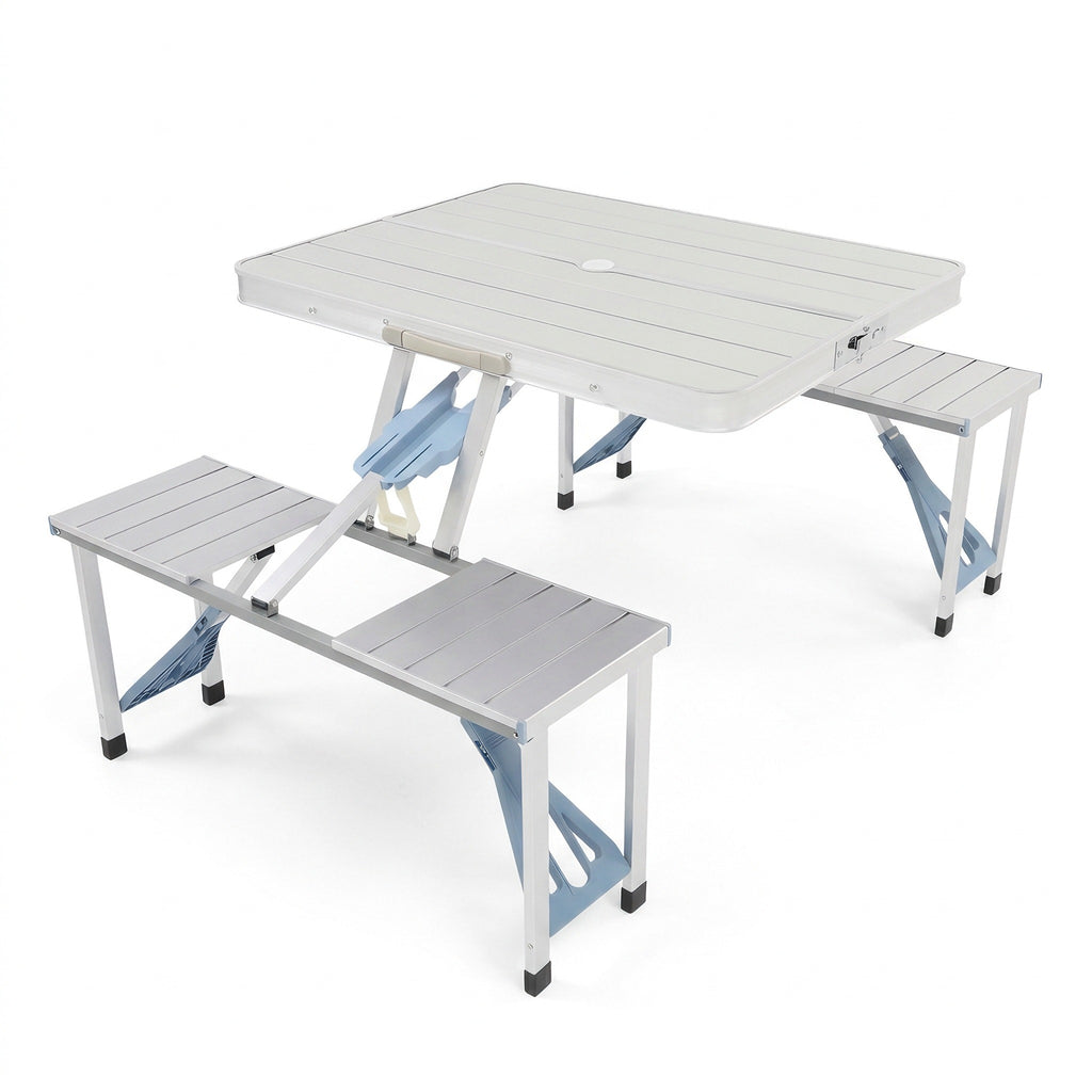 Foldable Table & Chair Set – Compact All-in-One Seating Solution