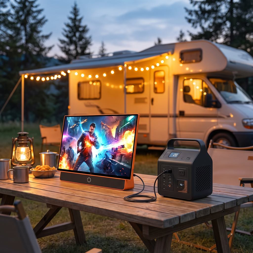 Portable Smart TV – Compact HD Entertainment Screen for Home, Travel & On-the-Go Viewing