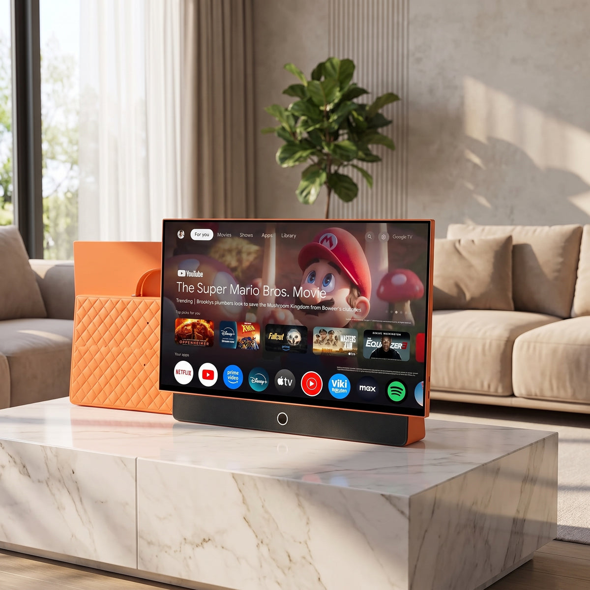 Portable Smart TV – Compact HD Entertainment Screen for Home, Travel & On-the-Go Viewing
