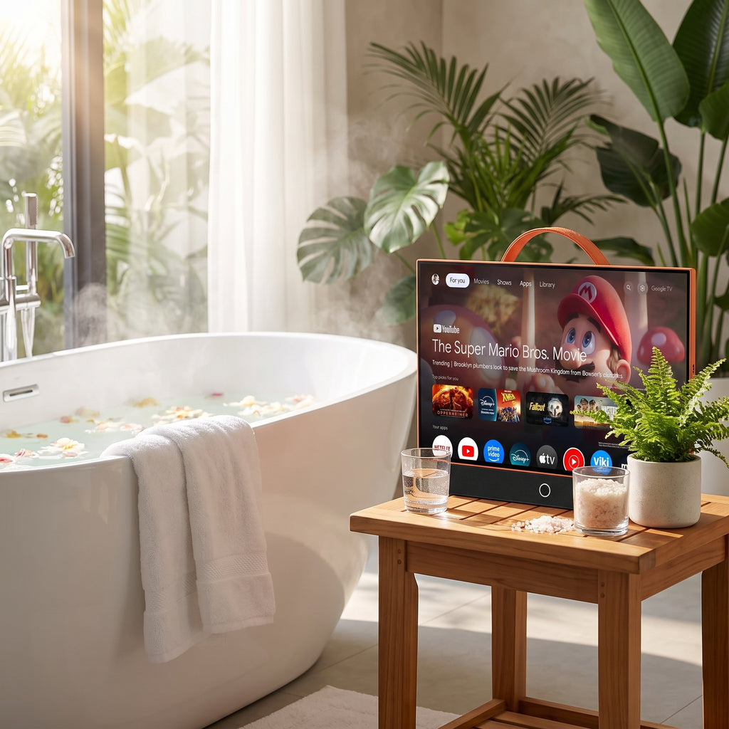 Portable Smart TV – Compact HD Entertainment Screen for Home, Travel & On-the-Go Viewing