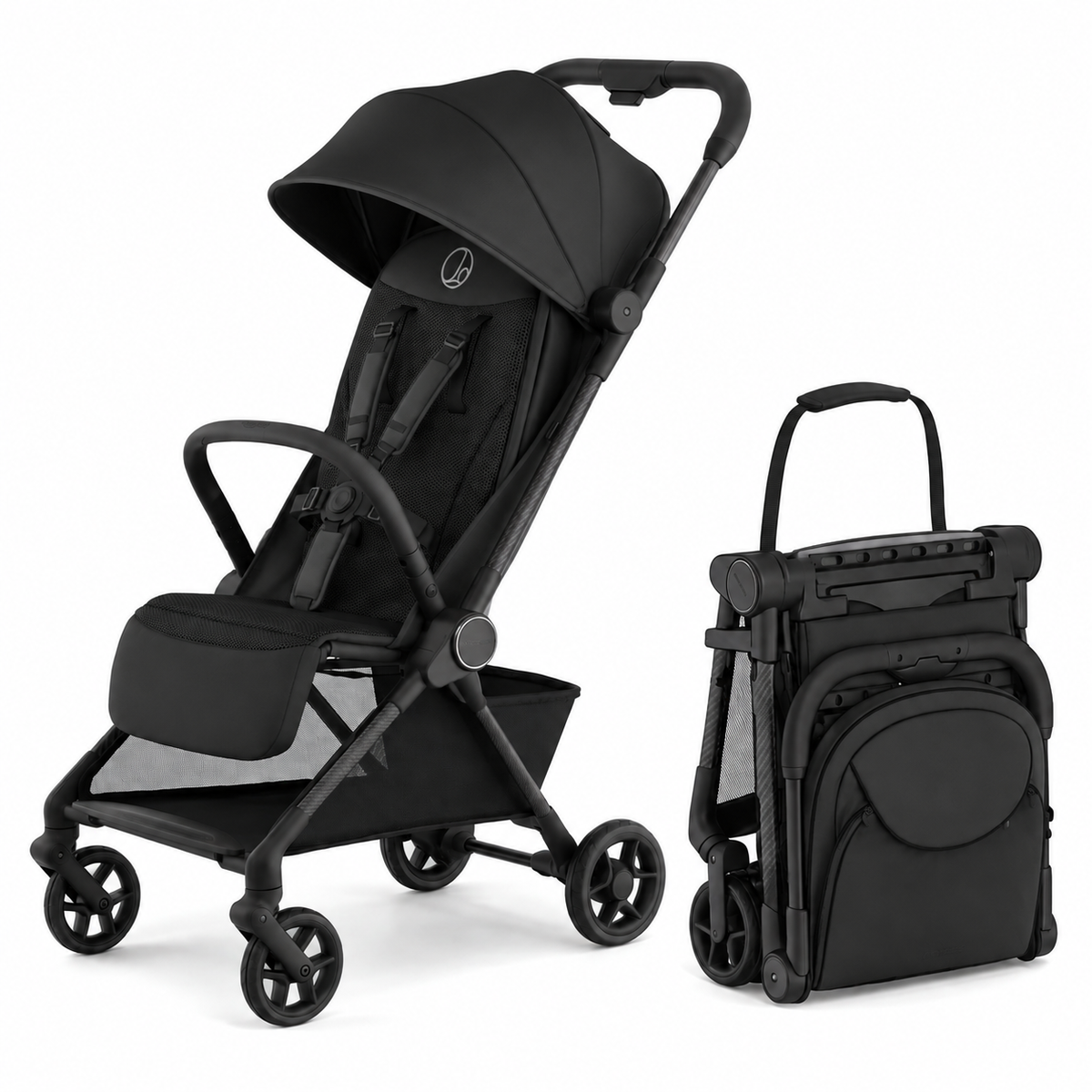 Compact Lightweight Baby Stroller – 11.5LB Ultra-Portable Folding Pushchair with Full Recline & Travel-Friendly Design